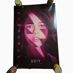 Power Rangers 2017 Original Character Teaser Movie Poster 27x40 Naomi Scott D/S